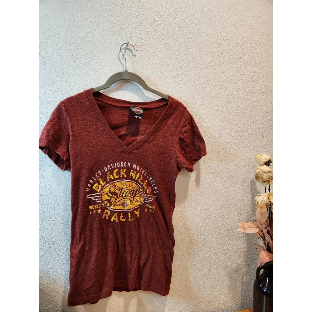 Harley-Davidson 2018 Sturgis Black Hills Rally T-Shirt Women's S‎